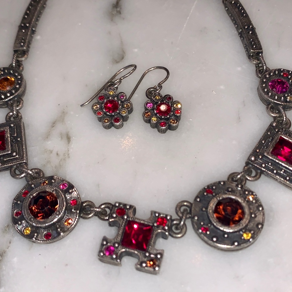 Signed Patricia Locke VINTAGE Necklace